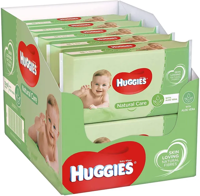 huggies-unistar-natural-care-lingettes-b-b-l-aloe-vera-10-paquets-de-56-560-ling image 1
