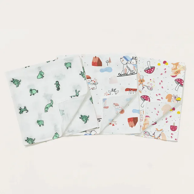 joone-lot-de-3-langes-b-b-100-coton-motifs-exclusifs-certifi-oeko-tex-multifonct image 1