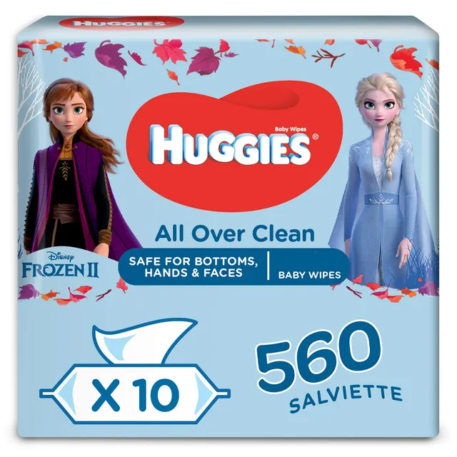 huggies-all-over-clean-disney-lingettes-b-b-10-paquets-de-56-lingettes-560-linge image 1