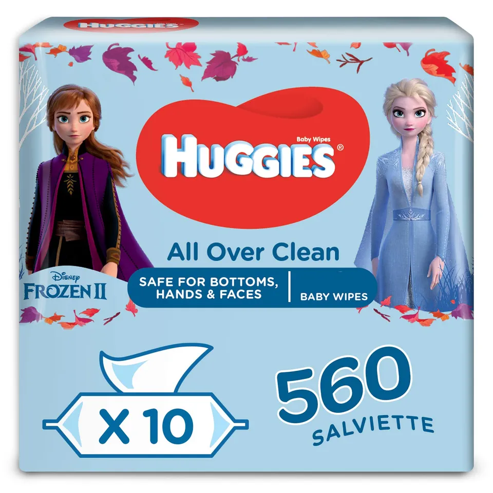huggies-all-over-clean-disney-lingettes-b-b-10-paquets-de-56-lingettes-560-linge image 1