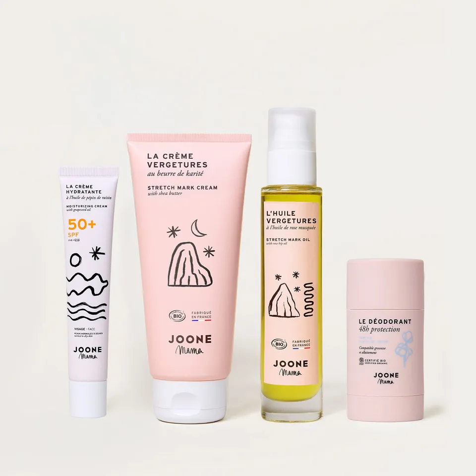 joone-le-kit-future-maman-coffret-soins-grossesse-et-post-partum-spf-50-et-anti- image 1