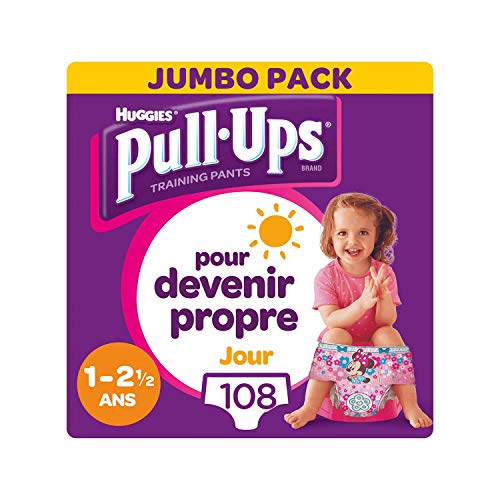 huggies-pull-ups-jour-fille-culottes-d-apprentissage-8-17-kg-1-2-5-ans-108-culot image 3