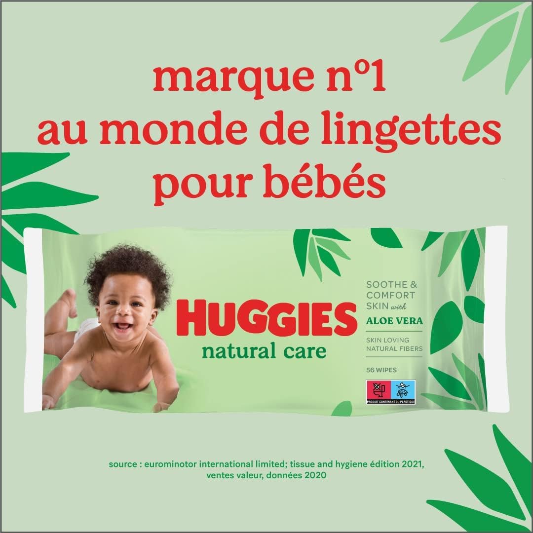 huggies-natural-care-lingettes-b-b-10-paquets-de-56-lingettes-560-lingettes-fibr image 6