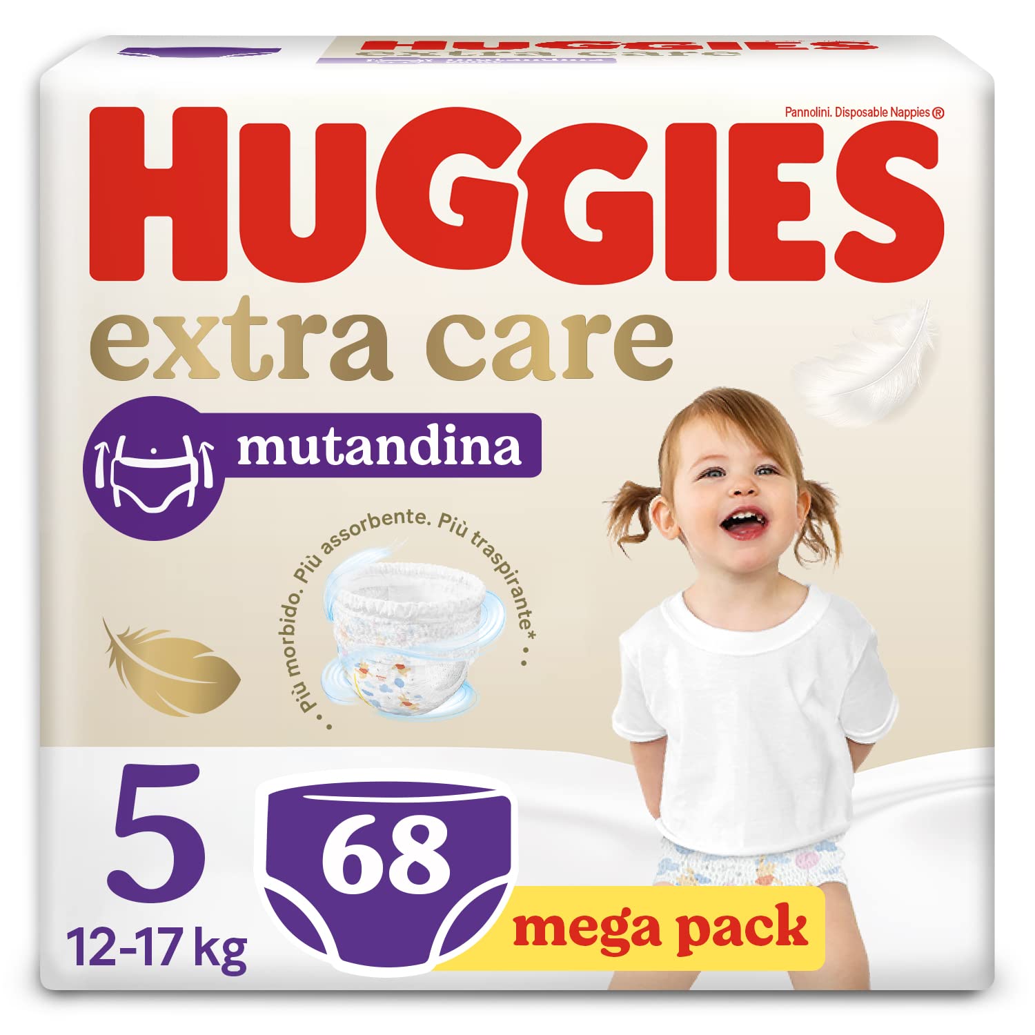 huggies-extra-care-couches-b-b-taille-2-3-6-kg-4-paquets-de-40-couches-160-couch image 8