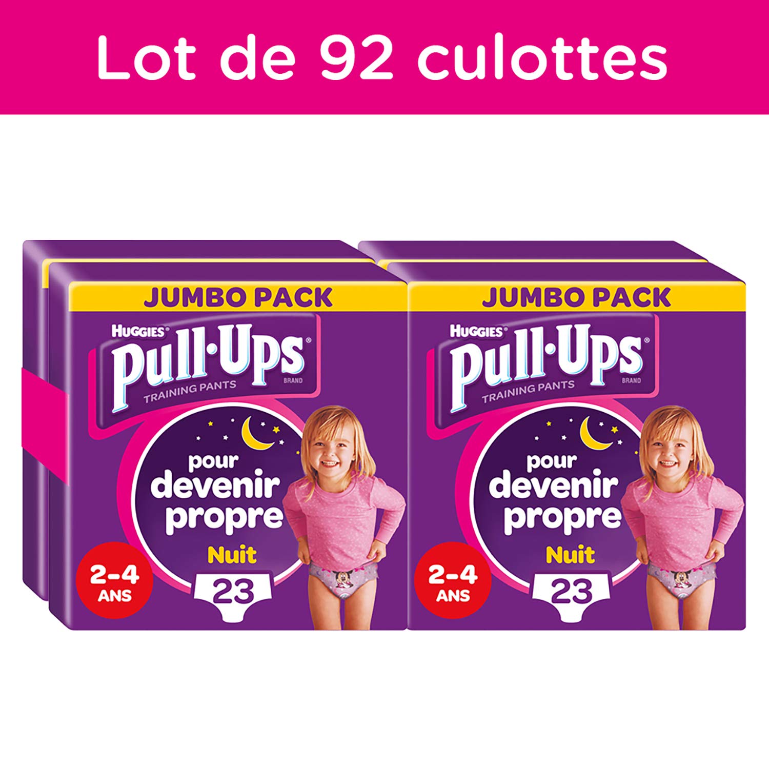 huggies-pull-ups-nuit-fille-culottes-d-apprentissage-de-nuit-2-4-ans-18-23-kg-18 image 2