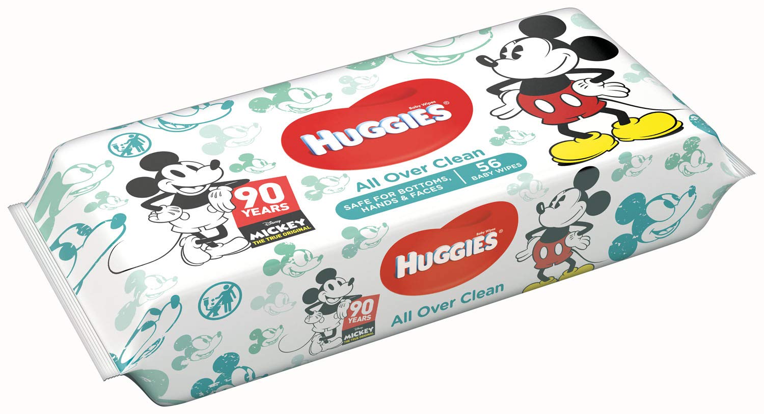 huggies-all-over-clean-disney-lingettes-b-b-1-paquet-de-56-lingettes-99-d-eau-mo image 2